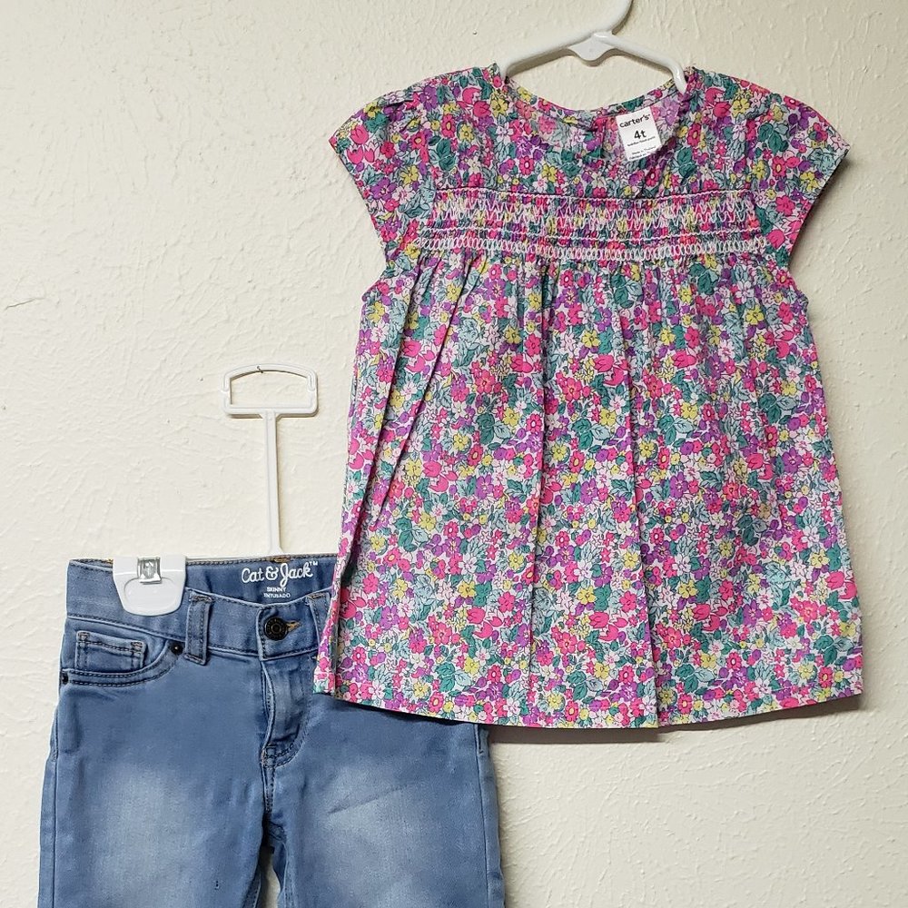 Carters floral shirt